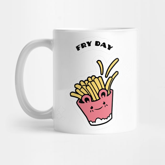 fry day by asian tee